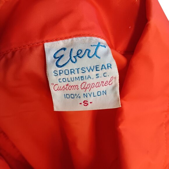 Small Vintage Denver Broncos Jacket Windbreaker Ebert Sportswear Nylon Snap USA - Picture 3 of 7